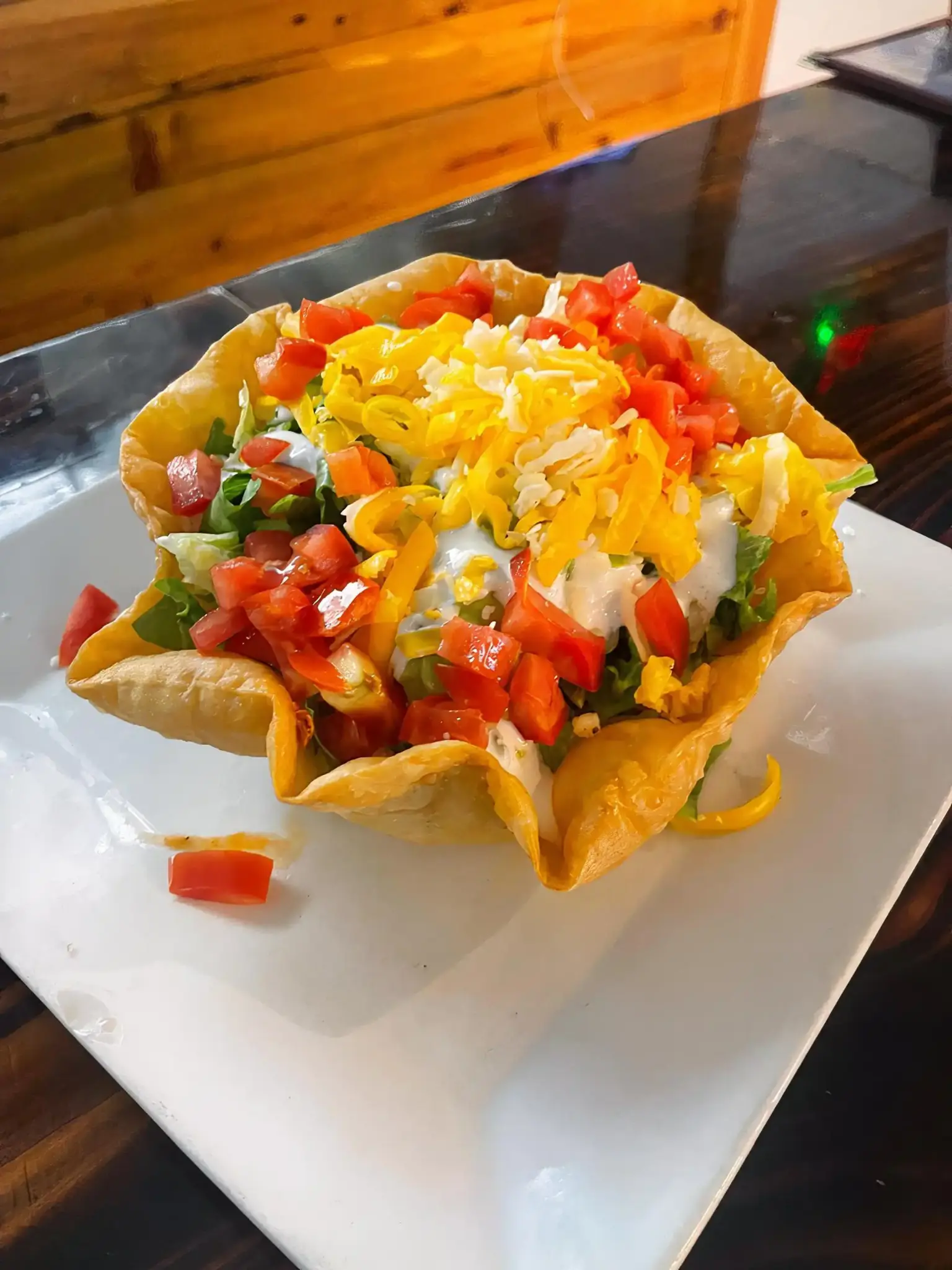 Taco Salad - Fresh taco salad