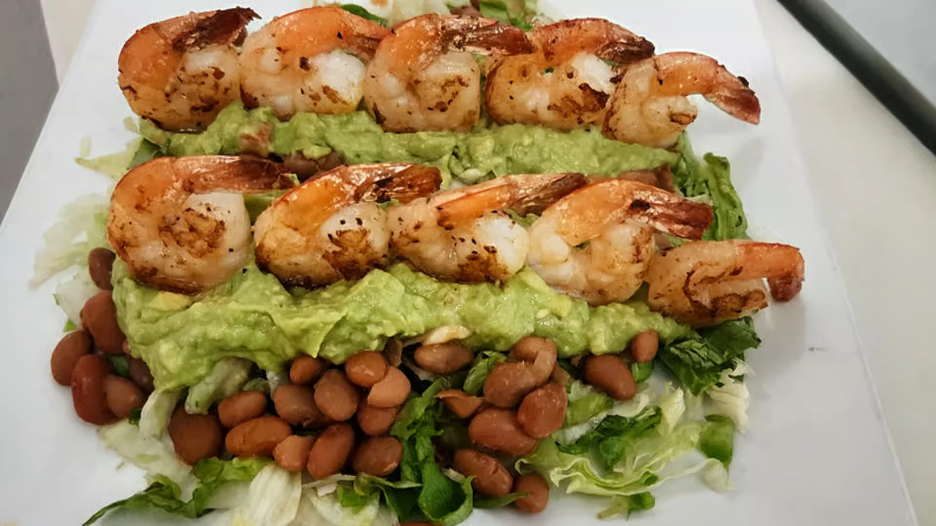 Burrito Wrap (Lettuce) - A low-carb burrito wrapped in fresh crisp lettuce instead of a tortilla