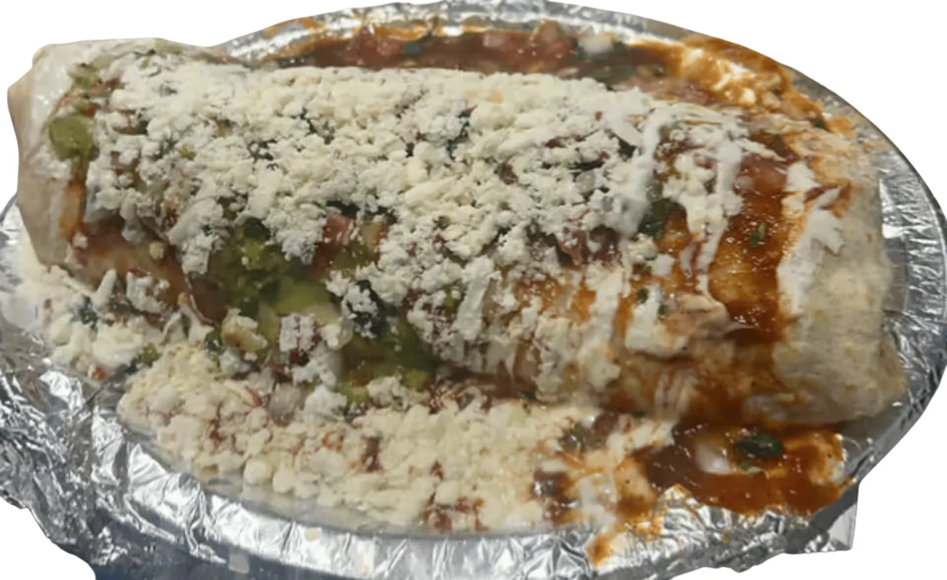 Padre Macho - A bold and hearty dish loaded with seasoned meat, rice, beans, and all the classic Mexican accompaniments